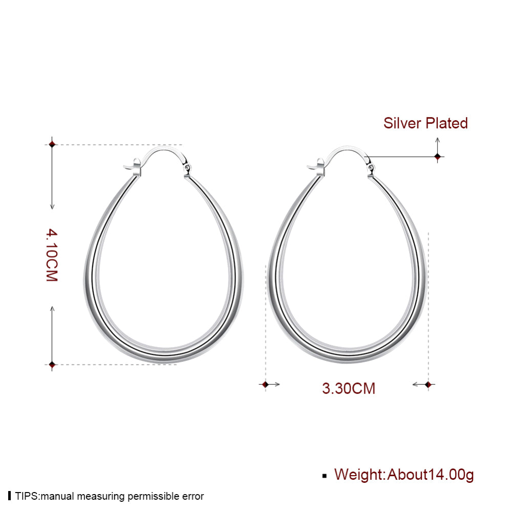 Brass With Plated Fashion Jewelry Earrings