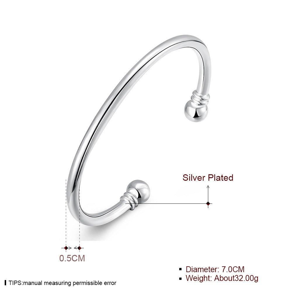 Brass With Plated Fashion Jewelry Bangle