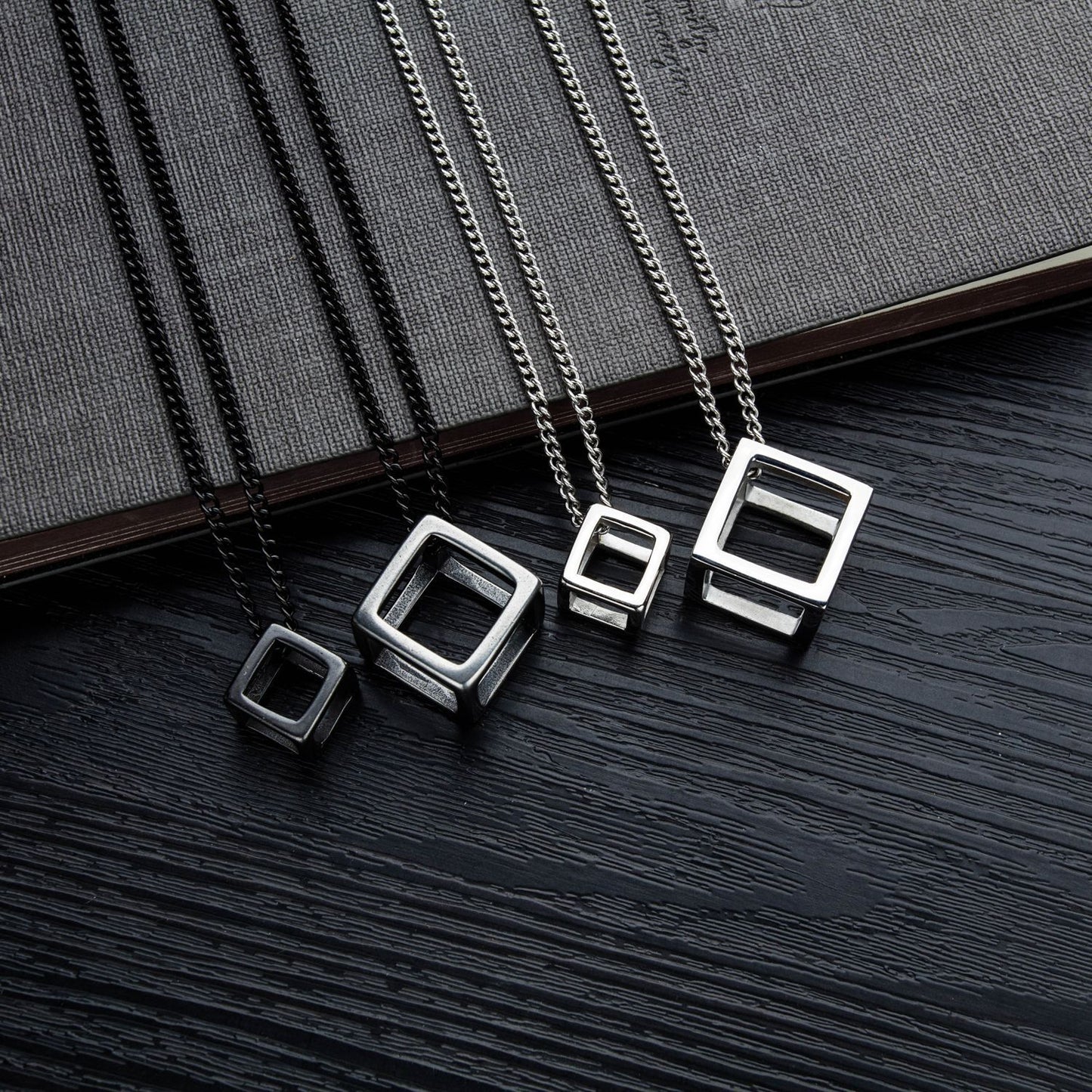 Stainless Steel Jewelry Square Fashion Necklace Chain