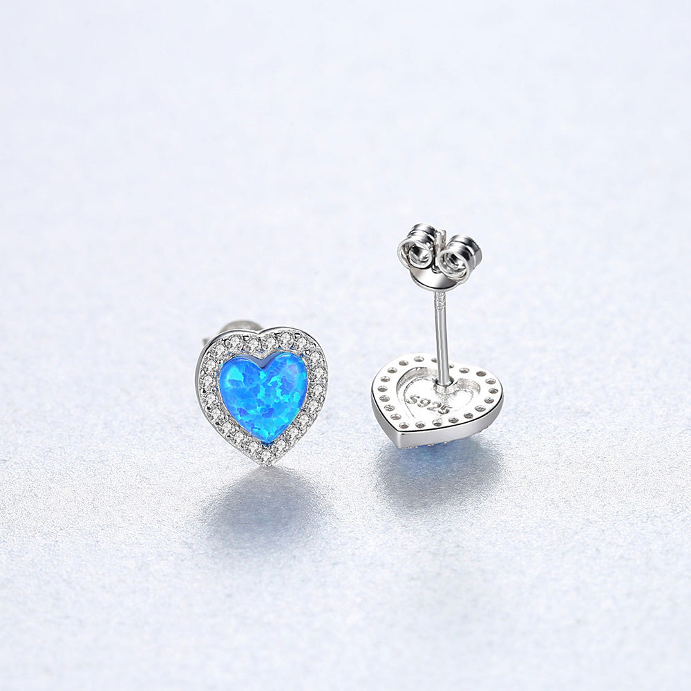925 Sterling Silver Earrings Fashion Jewelry Gift for Women Girls