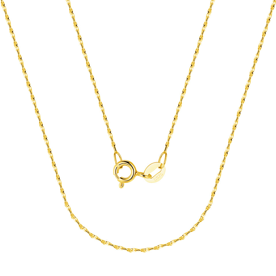 925 Sterling Silver Starry Chain