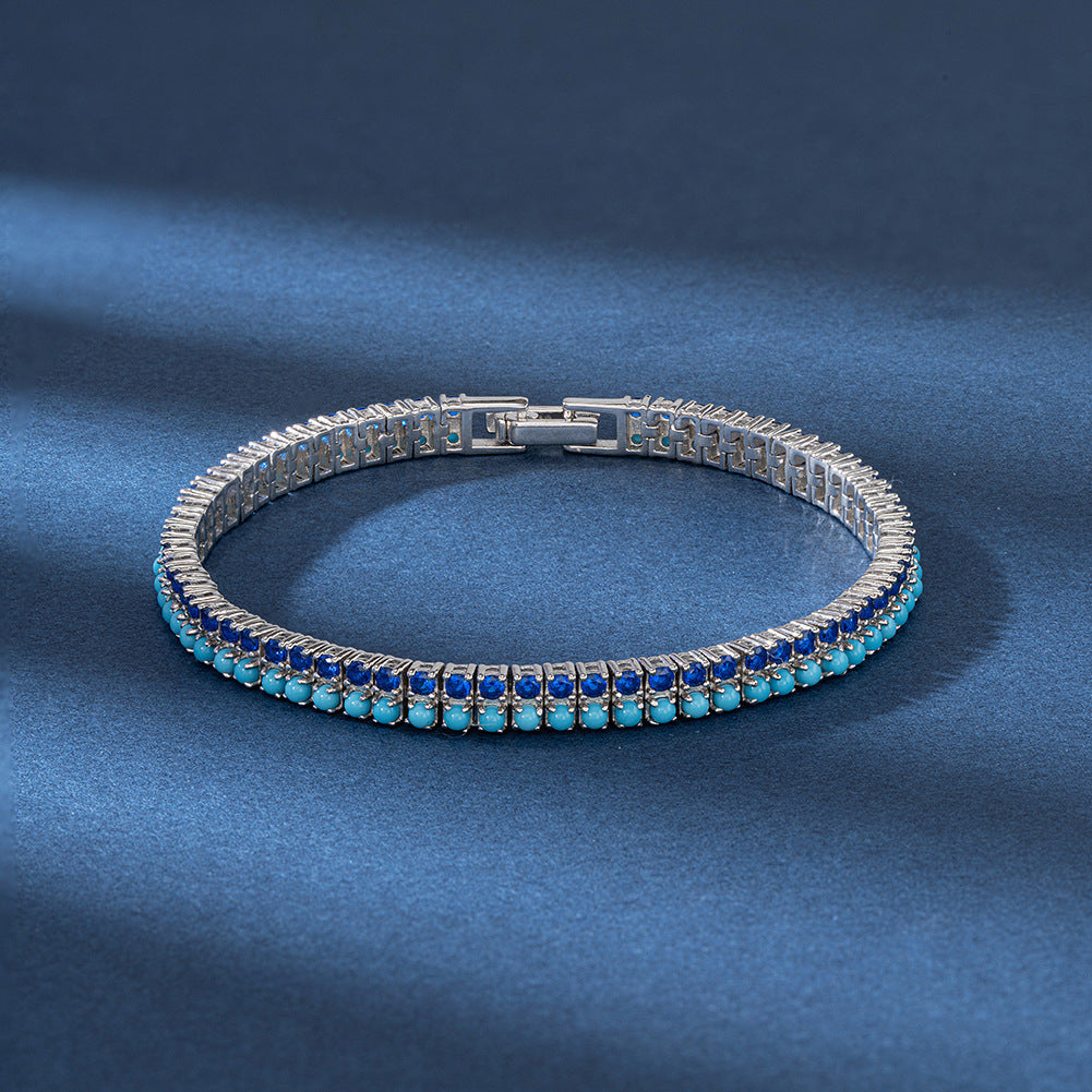 925 Sterling Silver Tennis Bracelet