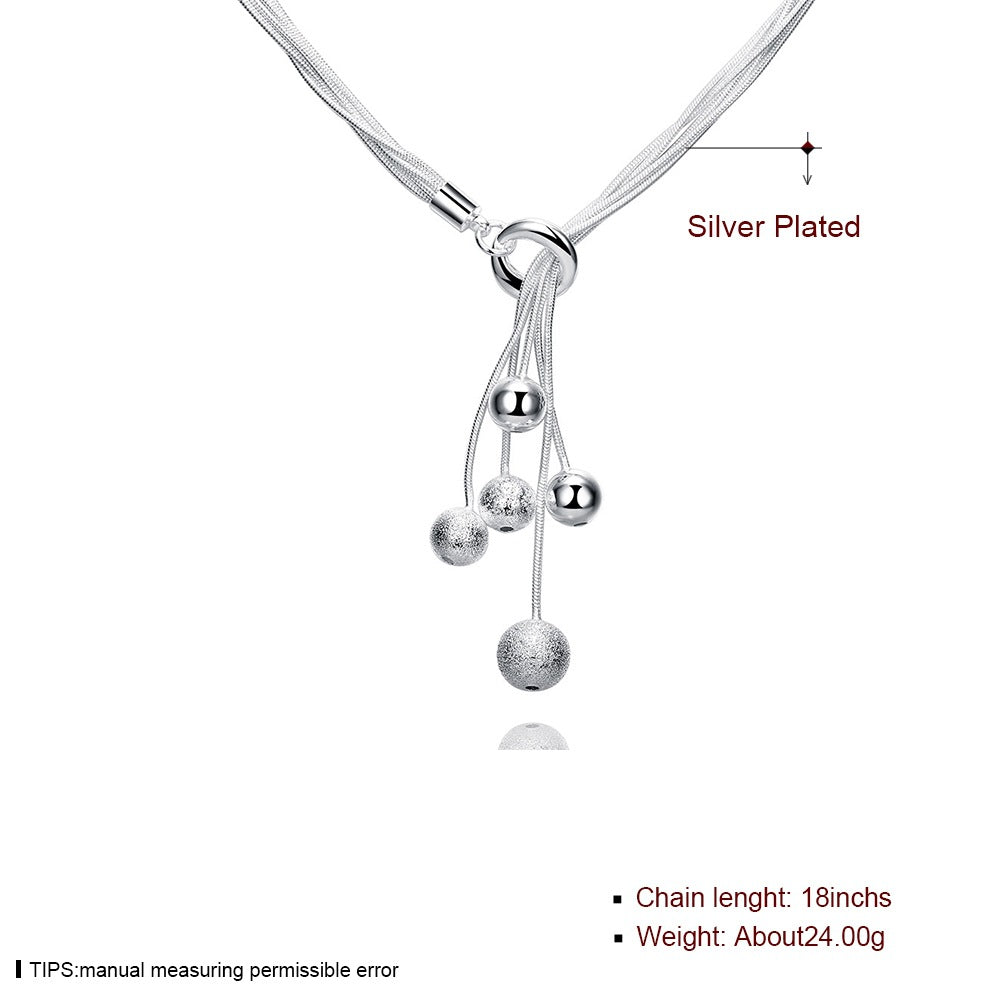 Brass With Plated Fashion Jewelry Necklace