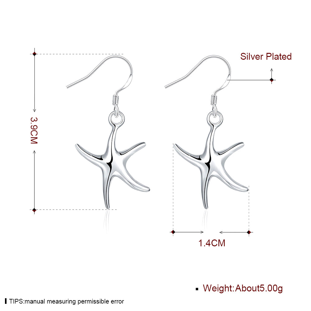 Brass With Plated Fashion Jewelry Earrings