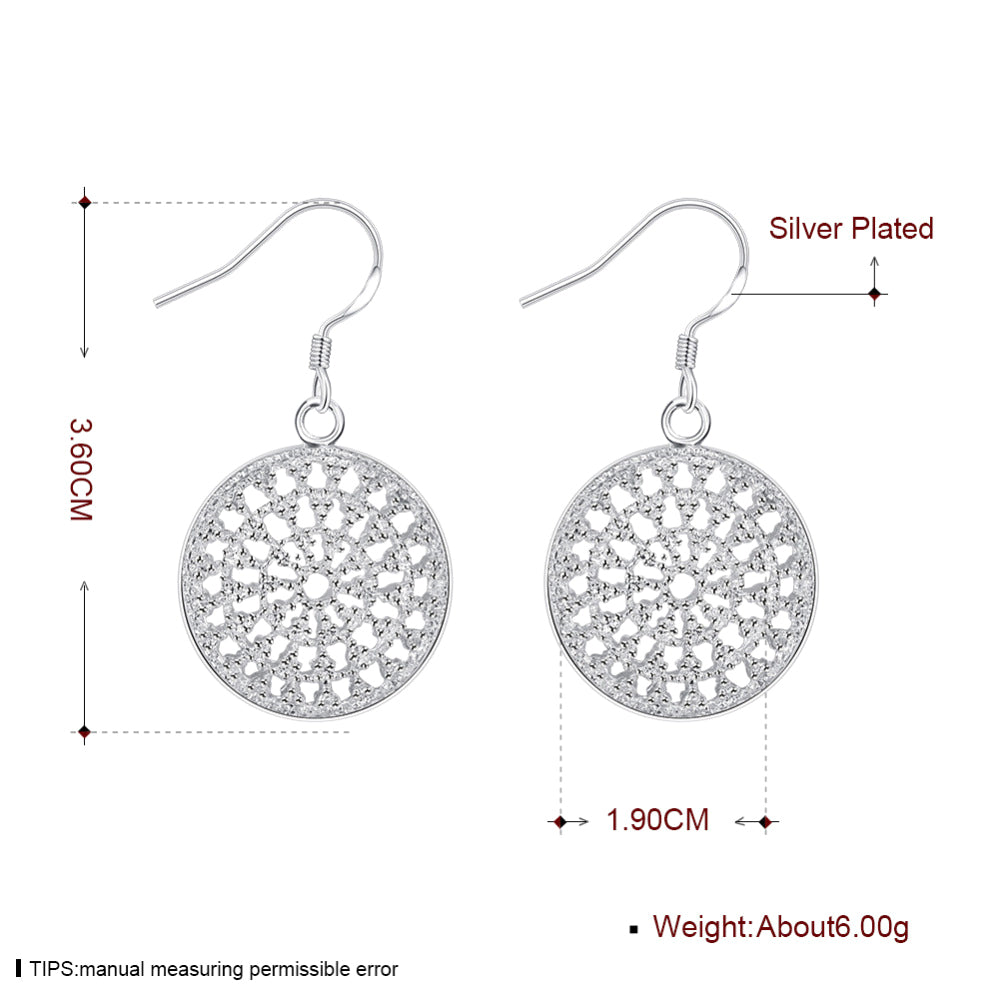 Brass With Plated Fashion Jewelry Earrings