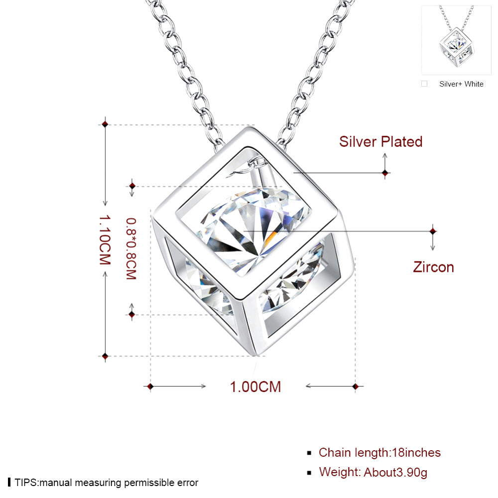 Brass With Plated Fashion Jewelry Necklace