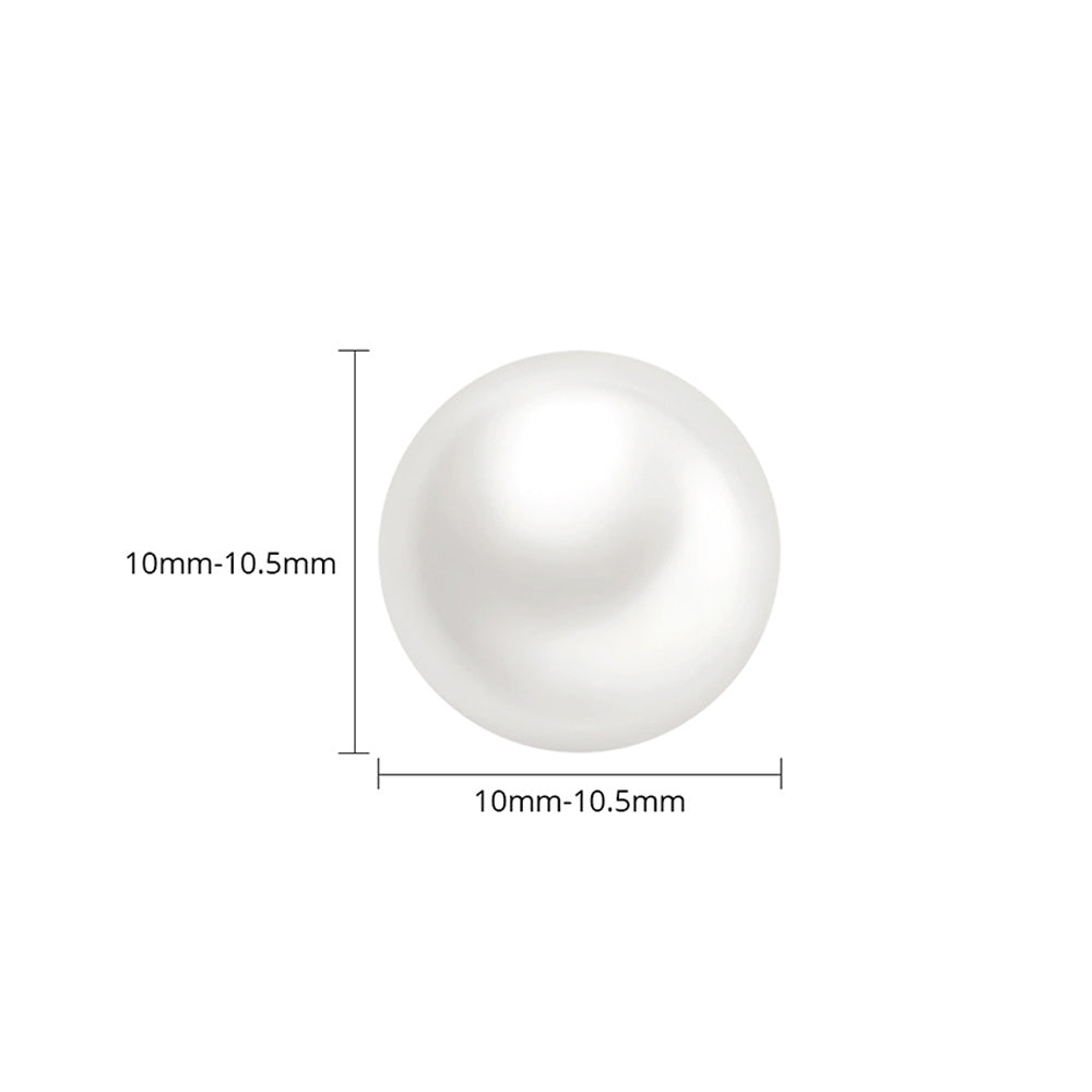 925 Sterling Silver Natural Pearl Drop Earrings Fashion Jewelry Gift for Women Girls