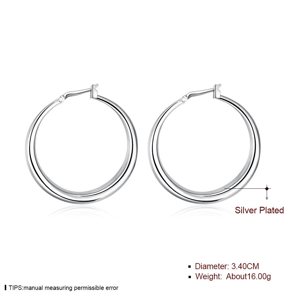 Brass With Plated Fashion Jewelry Earrings