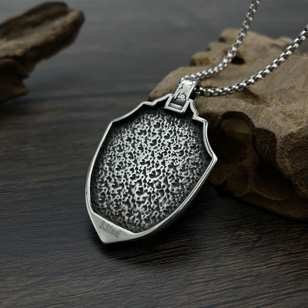 Stainless Steel Jewelry Shield Fashion Necklace Chain