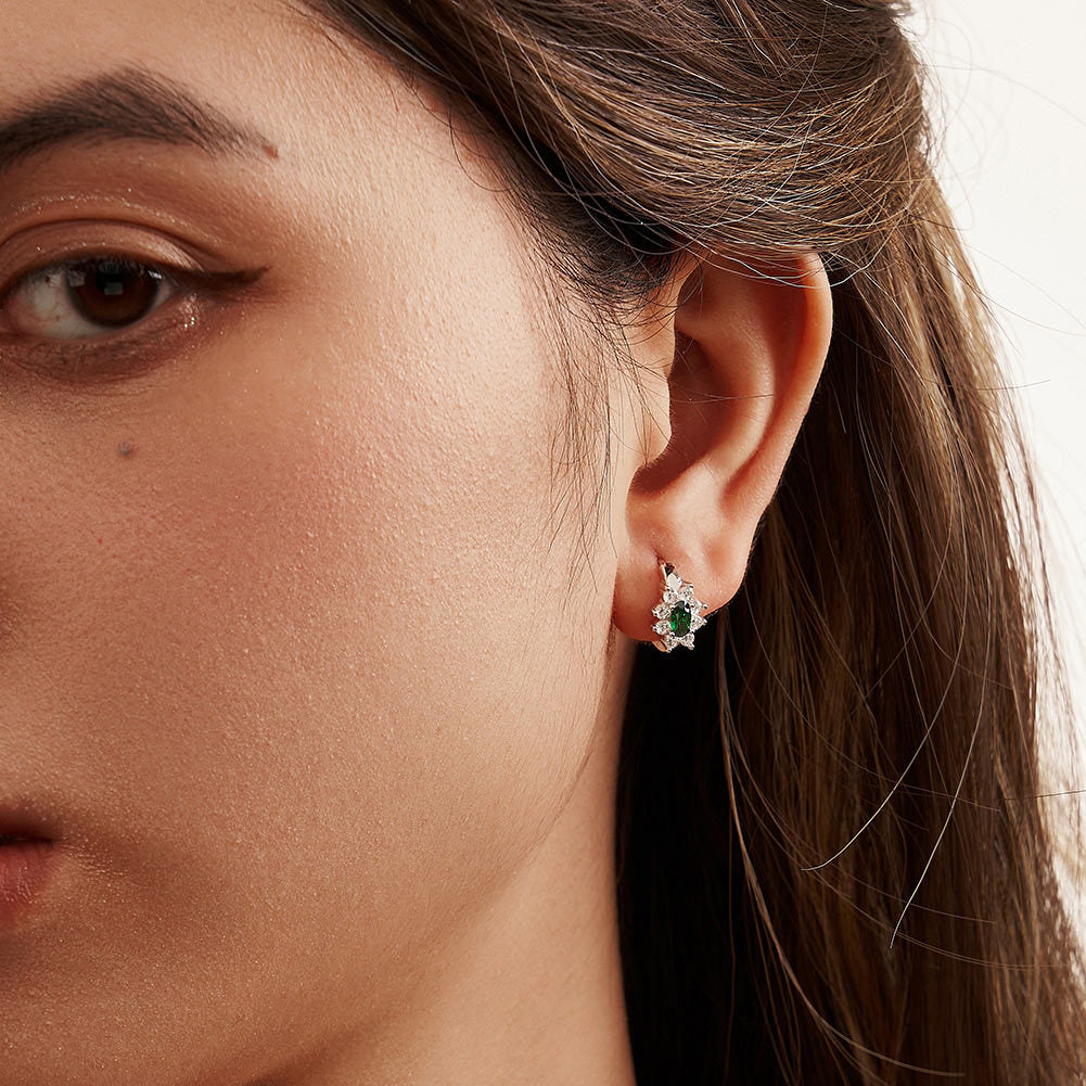 925 Sterling Silver Hoop Earrings