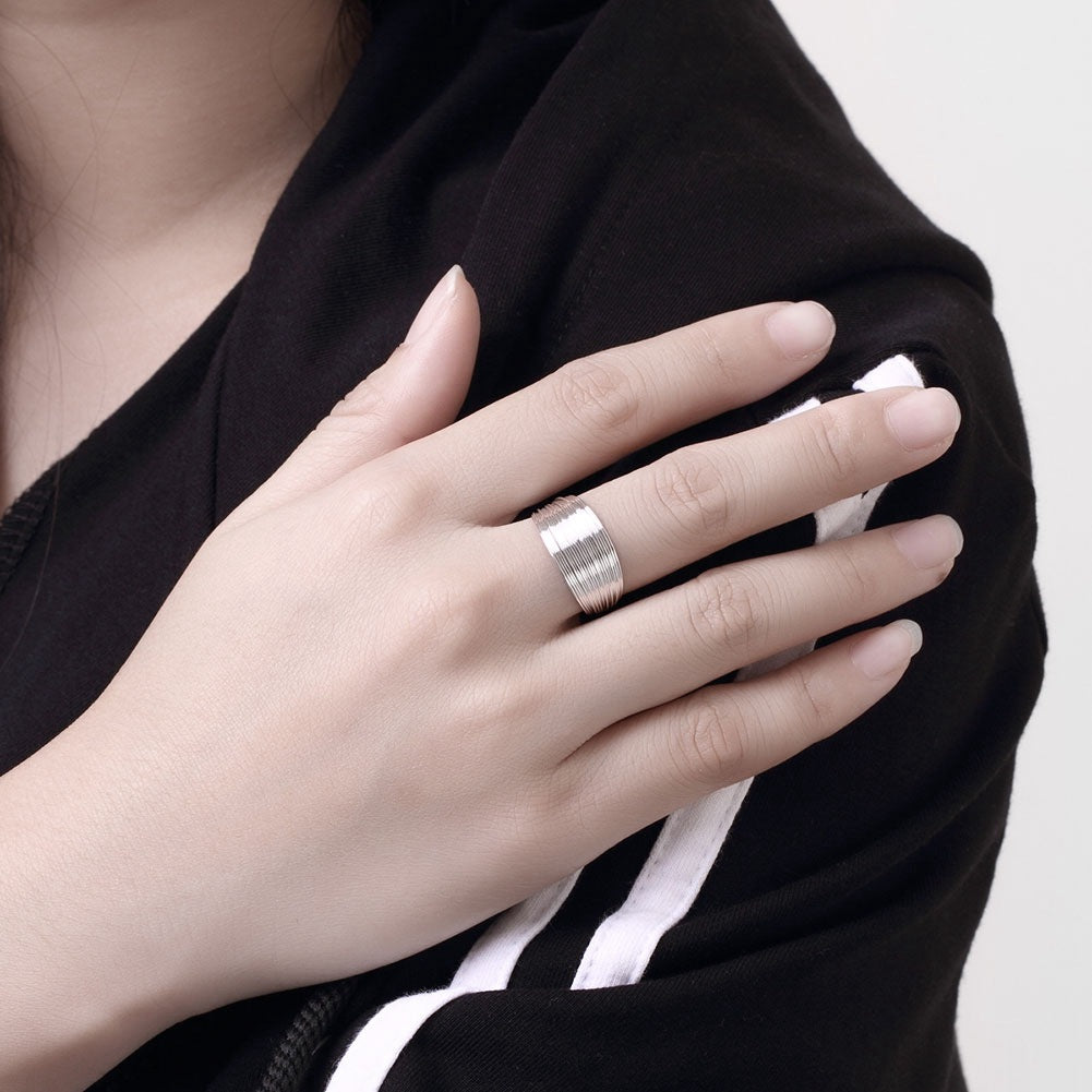 Copper With Plated Fashion Ring