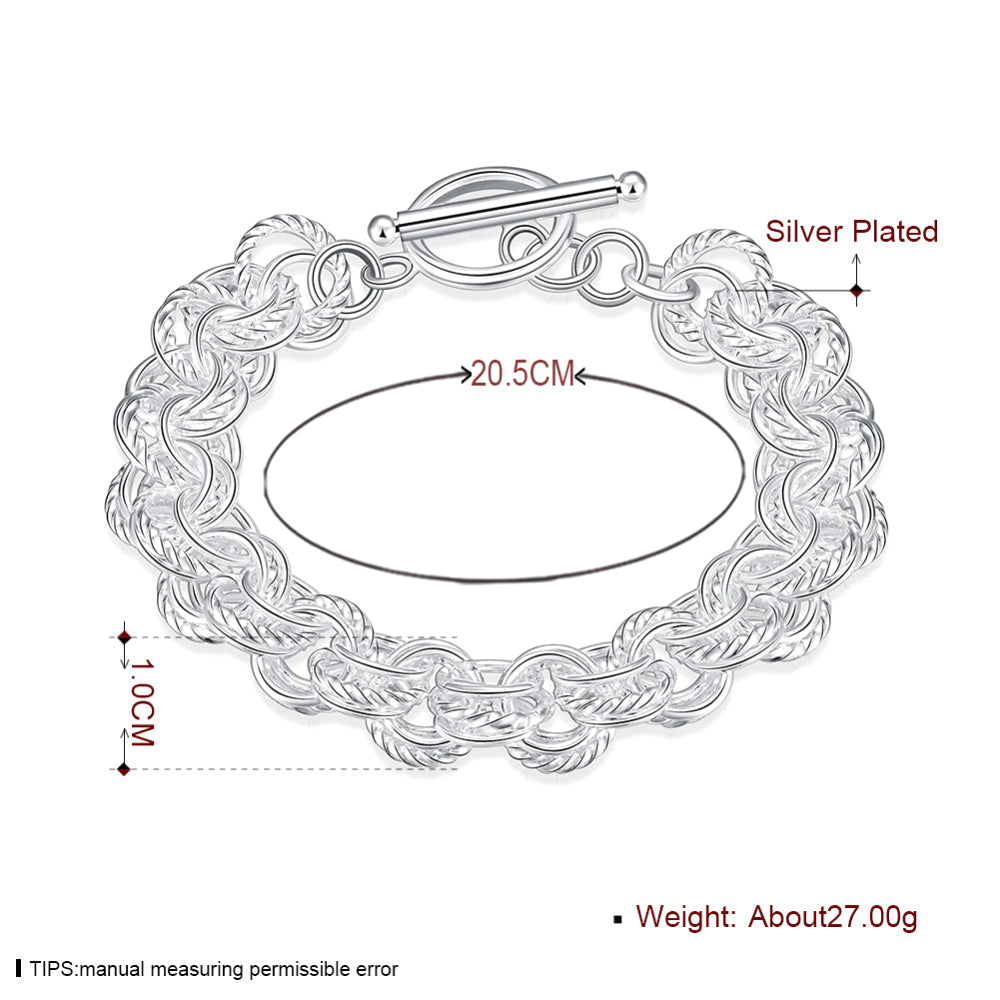 Brass With Plated Fashion Jewelry Bracelet