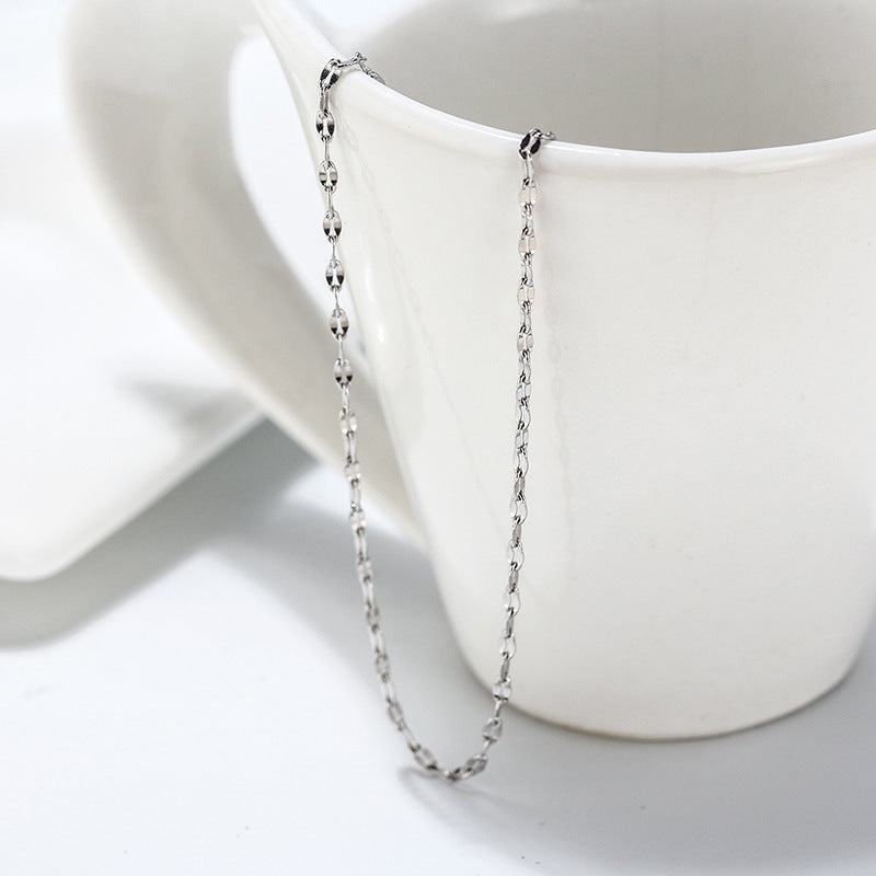 925 Sterling Silver Lip Chain