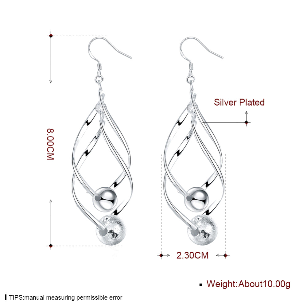 Brass With Plated Fashion Jewelry Earrings
