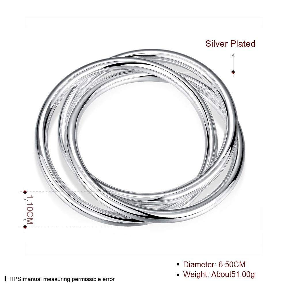 Brass With Plated Fashion Jewelry Bangle