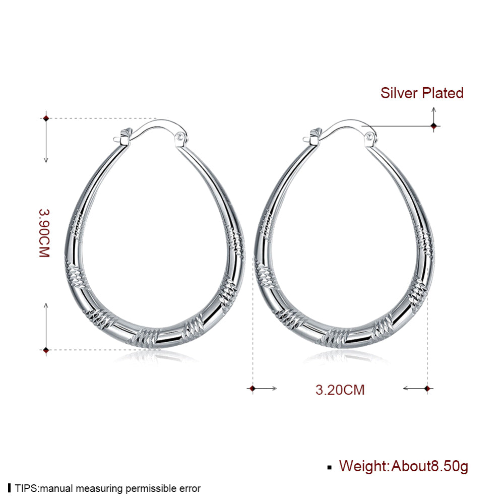 Brass With Plated Fashion Jewelry Earrings