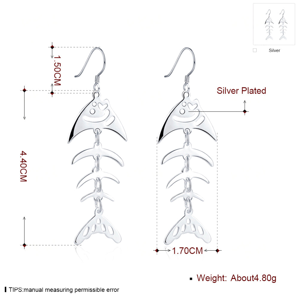 Brass With Plated Fashion Jewelry Earrings