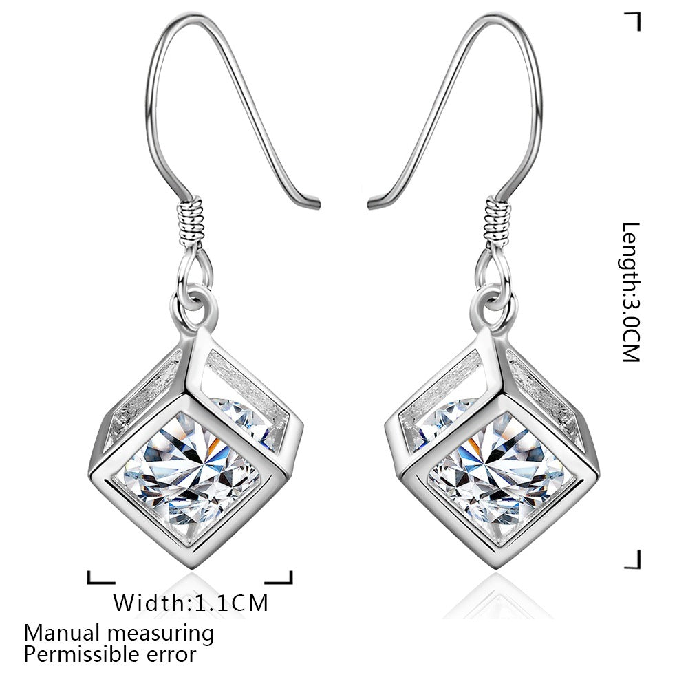 Brass With Plated Fashion Jewelry Earrings