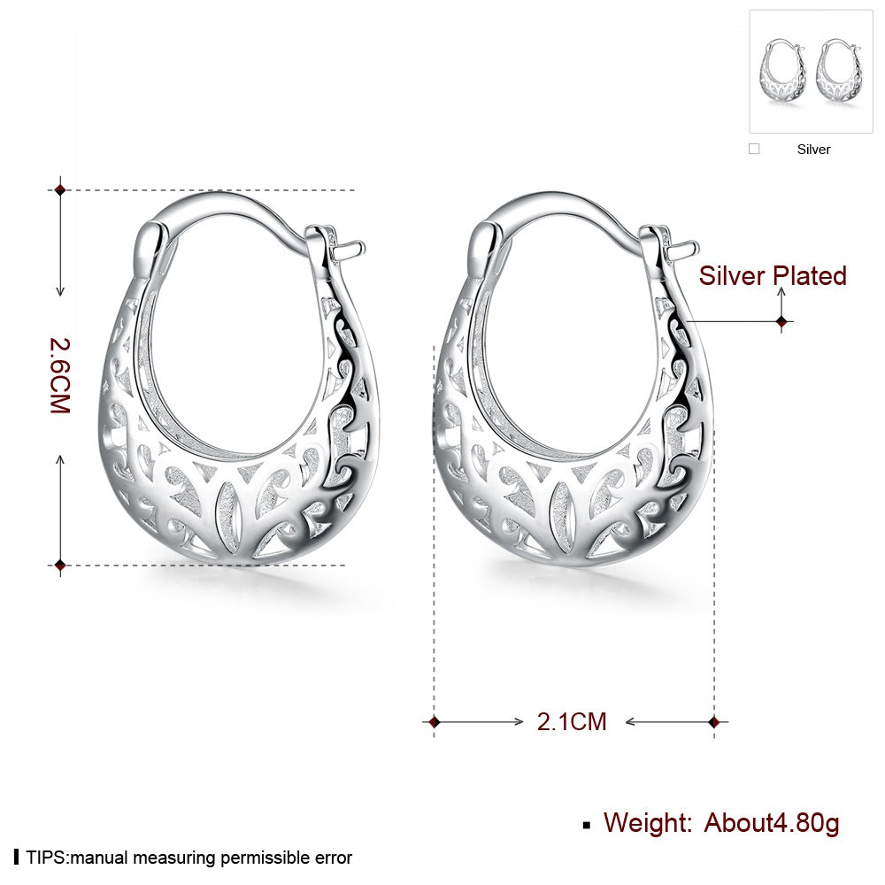 Brass With Plated Fashion Jewelry Earrings