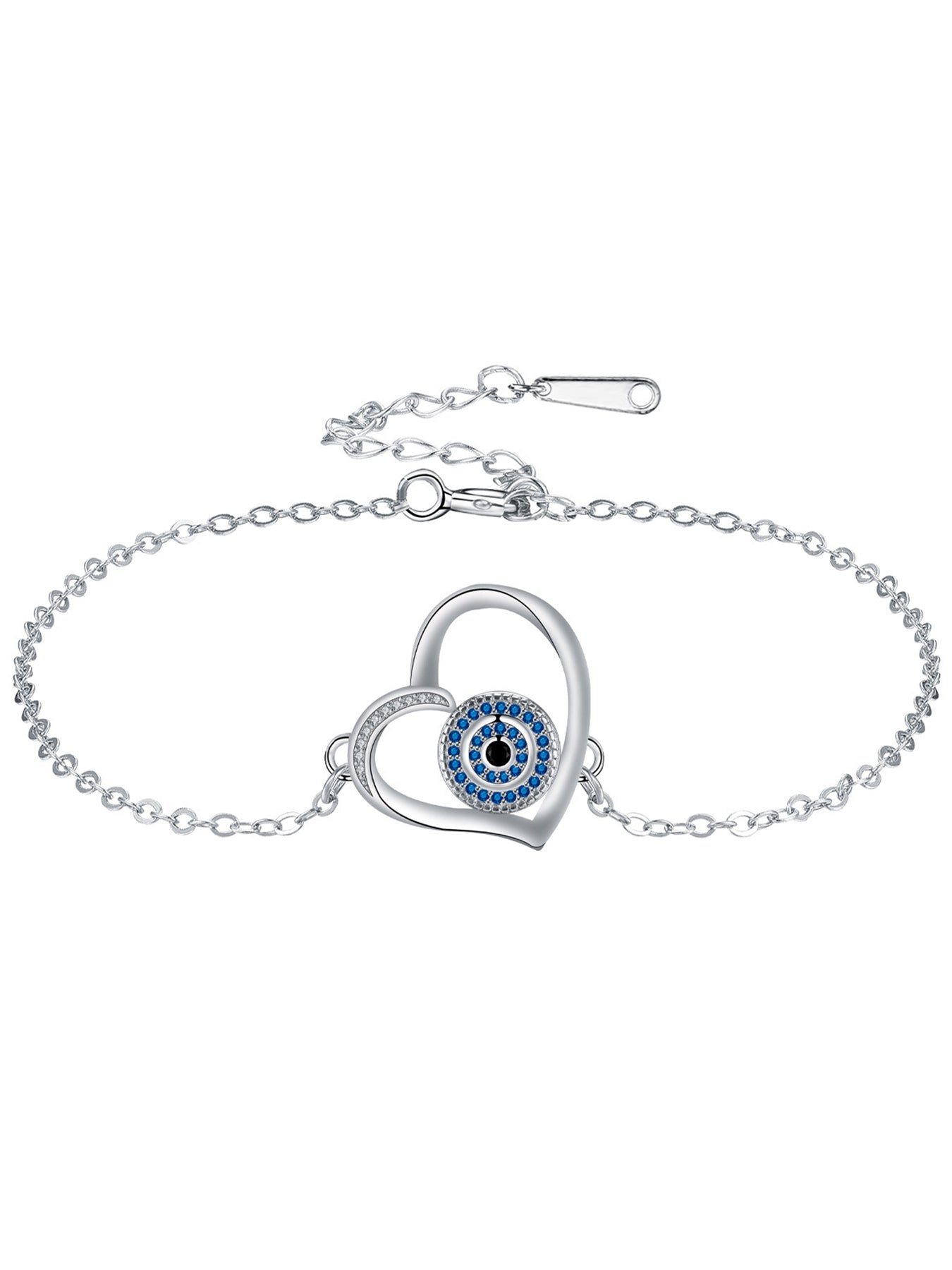Evil Eye Design Bracelet, Fashionable Jewelry for Women & Girls, Trendy All-match & Exquisite Jewelry for Birthday Gift