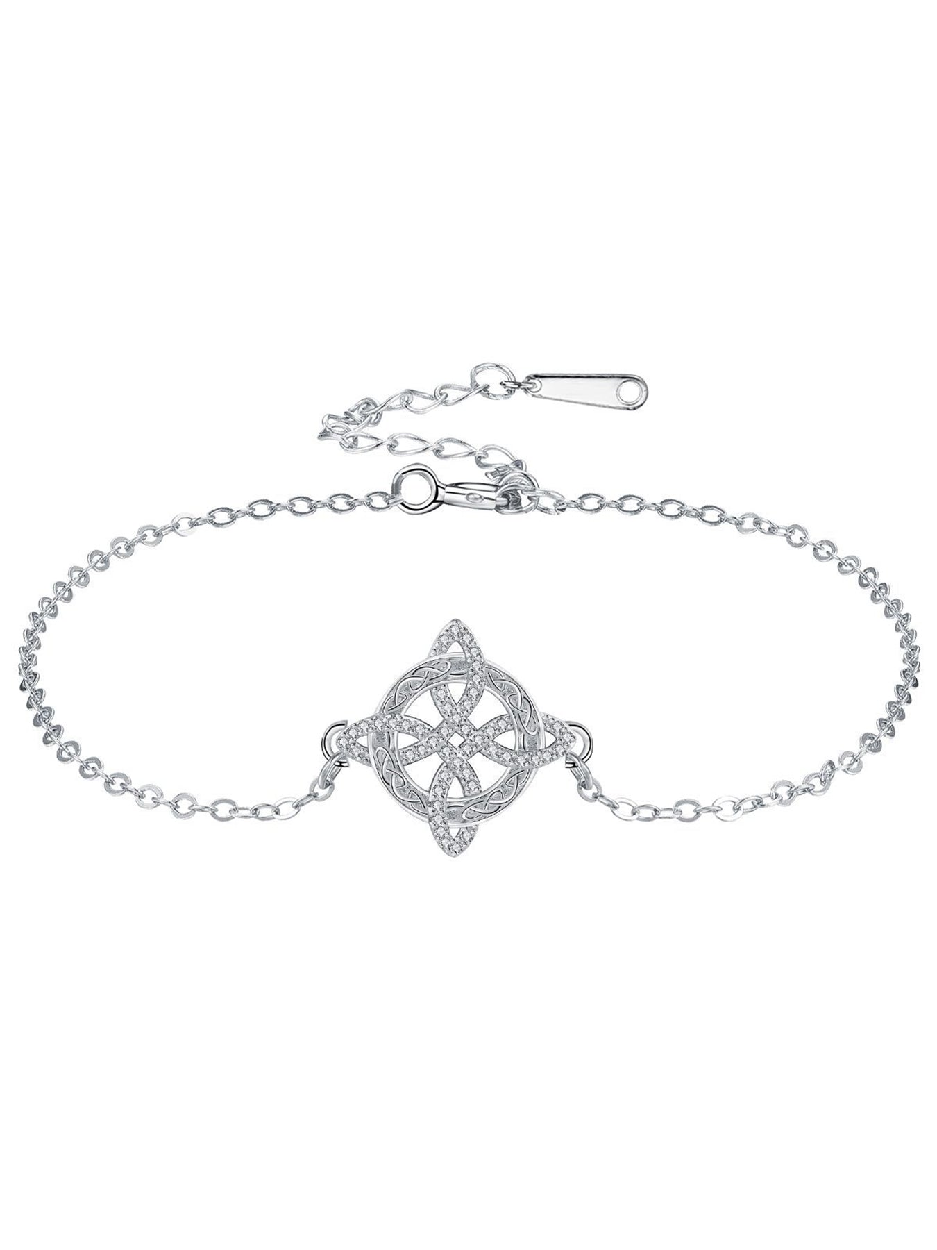 Women's Elegant Rhinestone Decorated Bangle, Exquisite Trendy Bangle, Fashionable Jewelry for Women & Girls As Gift