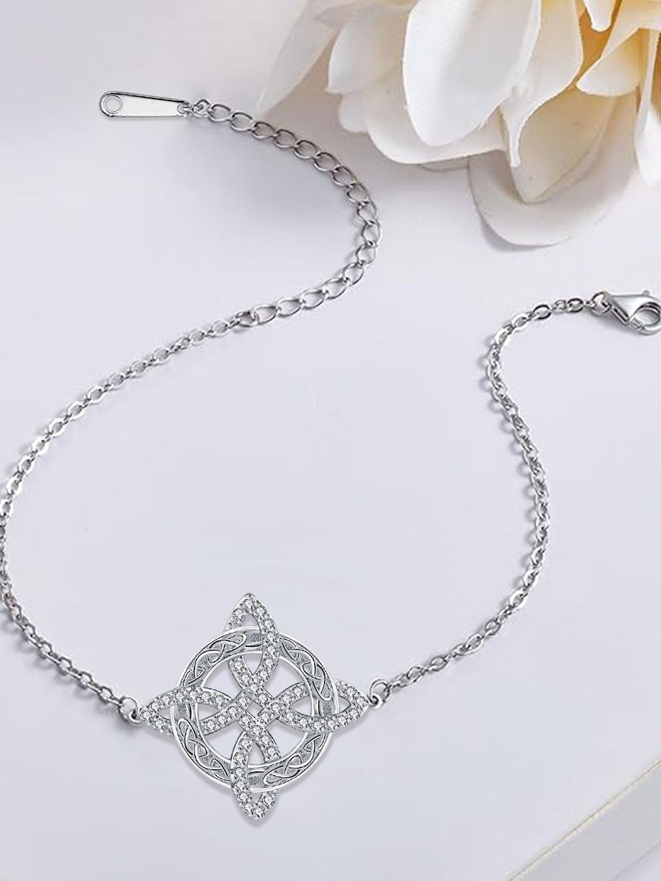 Women's Elegant Rhinestone Decorated Bangle, Exquisite Trendy Bangle, Fashionable Jewelry for Women & Girls As Gift