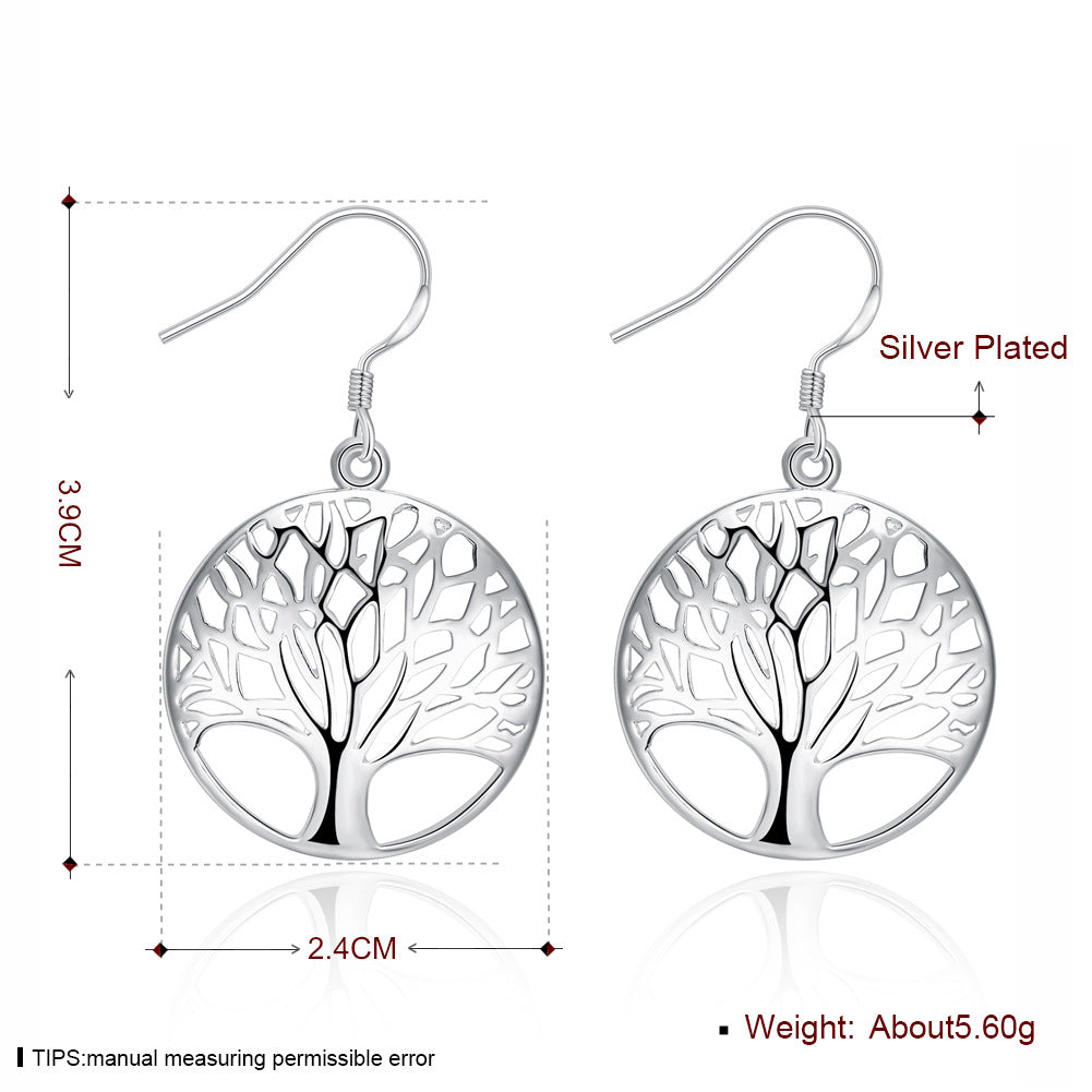 Brass With Plated Fashion Jewelry Earrings