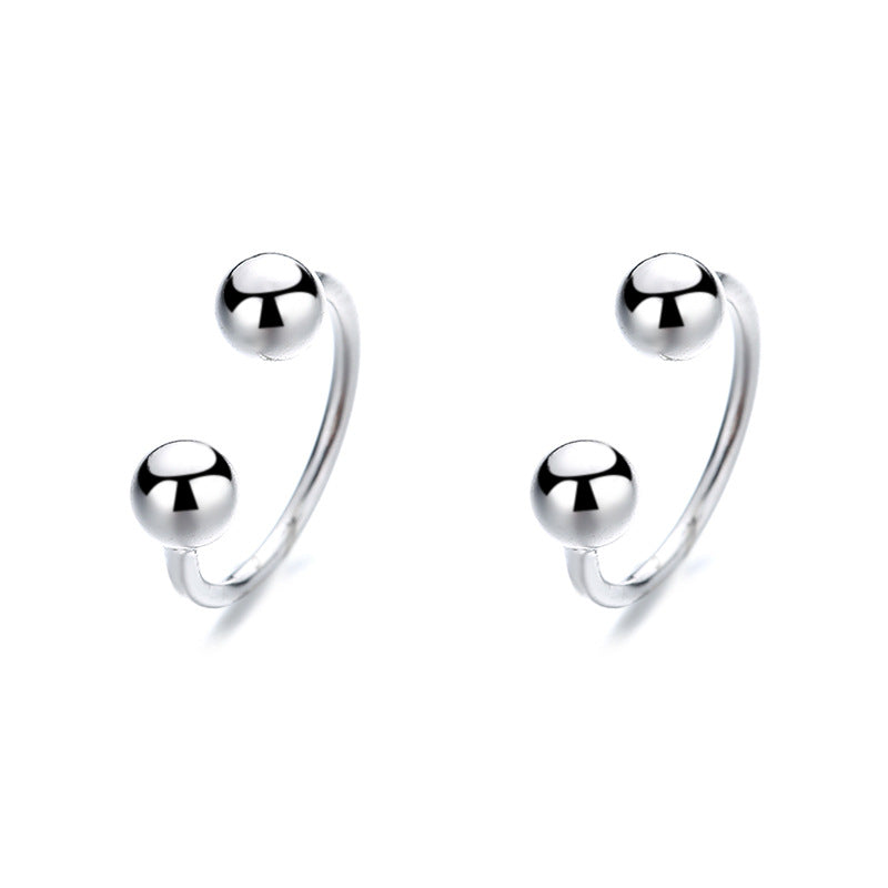 925 Sterling Silver Screw Back Earrings