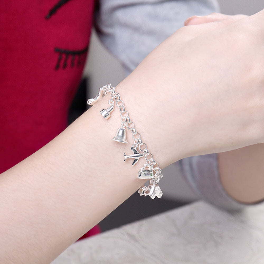 Brass With Plated Fashion Jewelry Bracelet