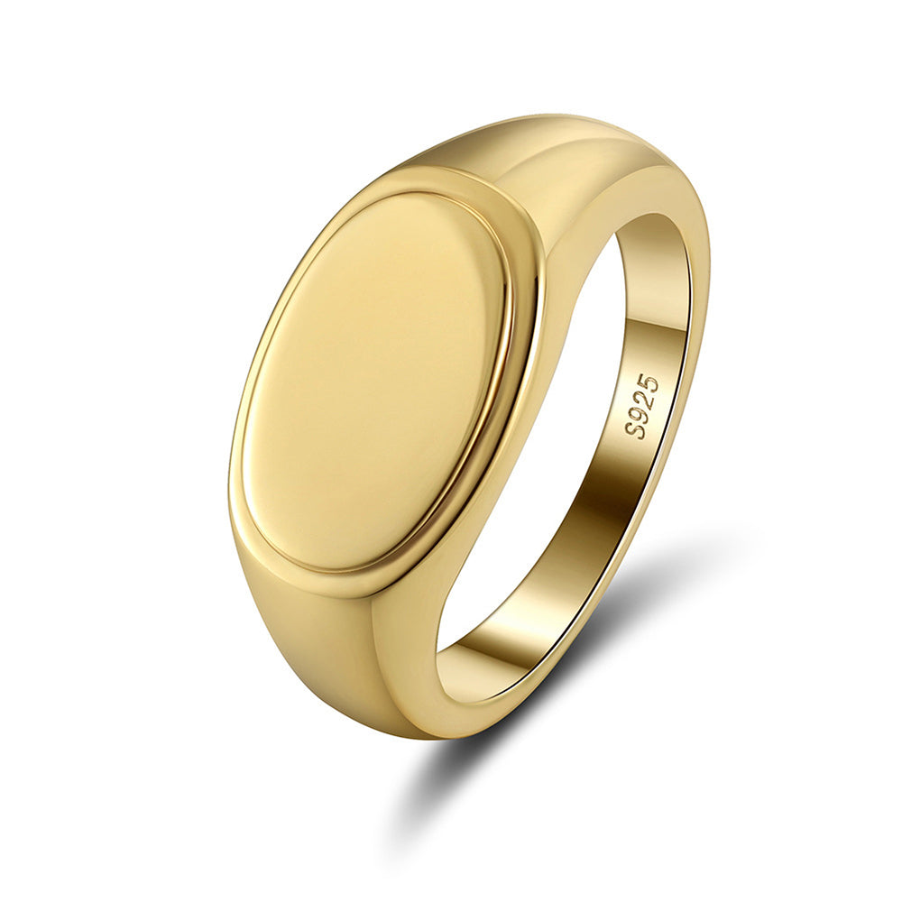 925 Sterling Silver Signet Ring