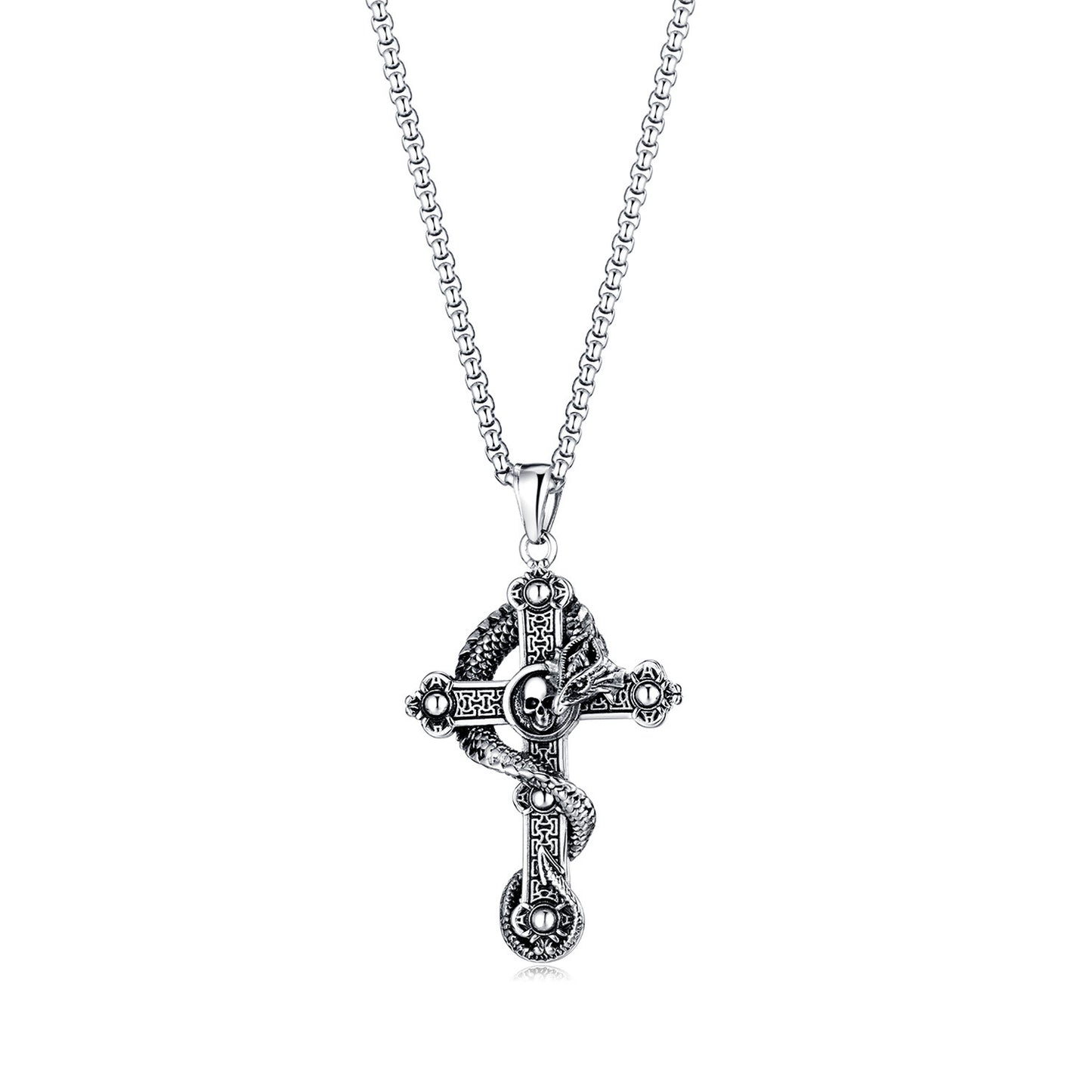 Stainless Steel Jewelry Cross Fashion Necklace Chain