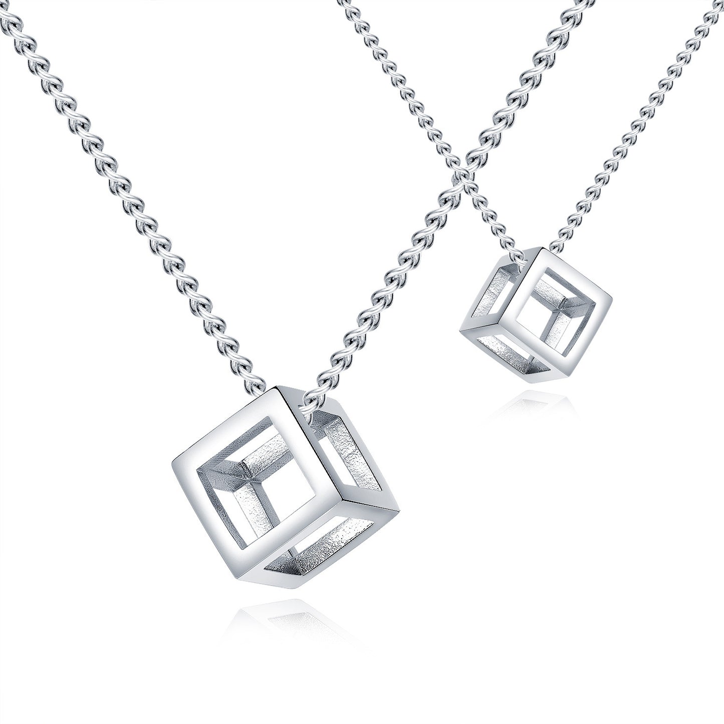 Stainless Steel Jewelry Square Fashion Necklace Chain