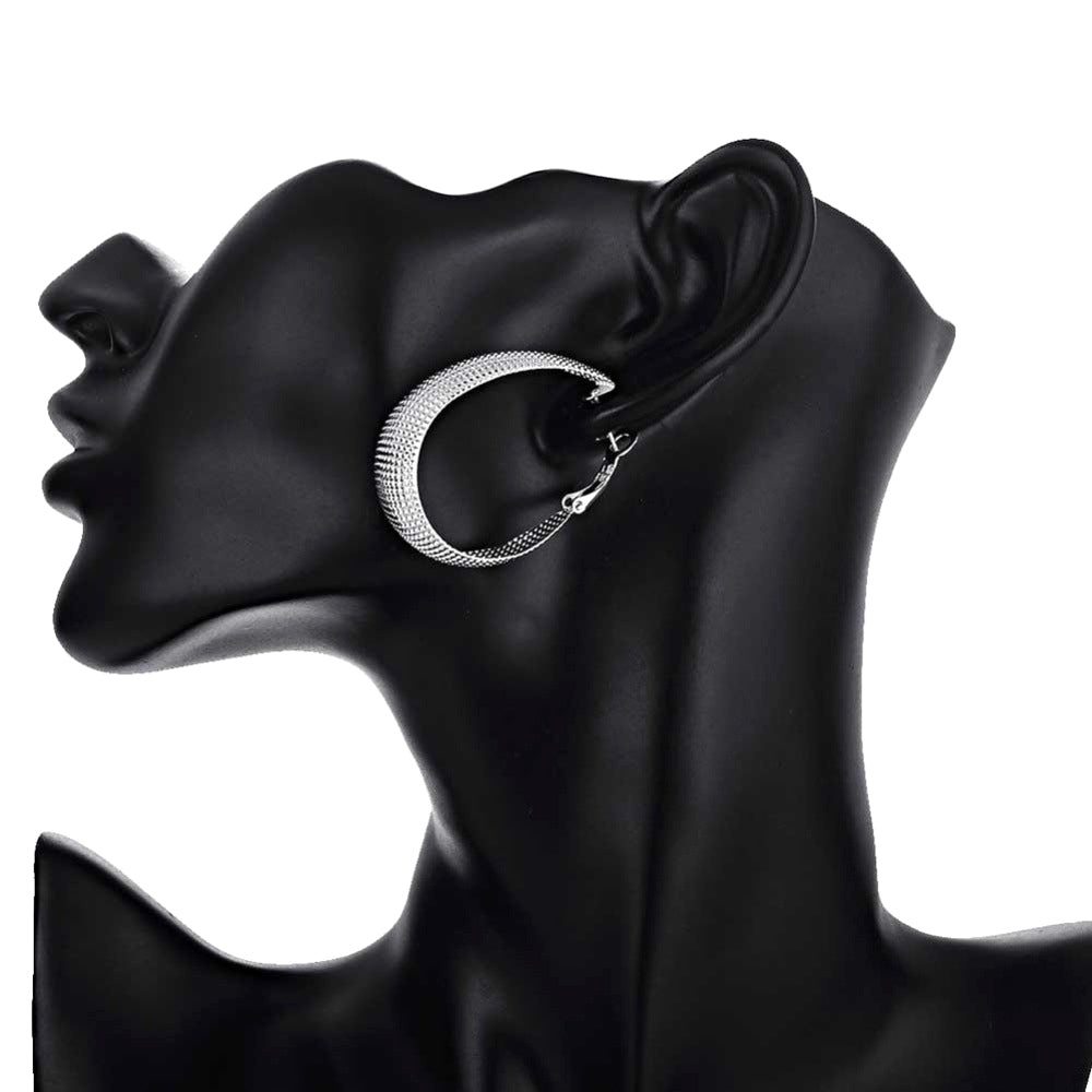 Brass With Plated Fashion Jewelry Earrings
