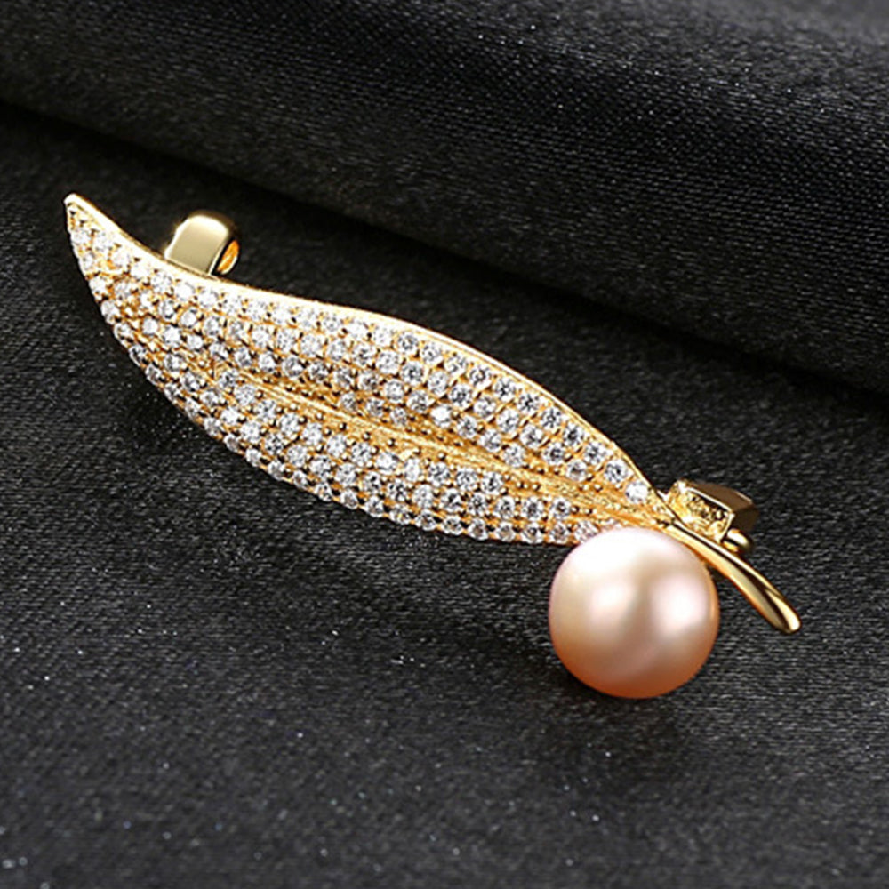 925 Sterling Silver Brooch Fashion Jewelry Gift for Women Girls