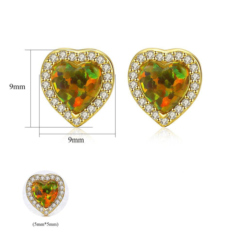 925 Sterling Silver Earrings Fashion Jewelry Gift for Women Girls