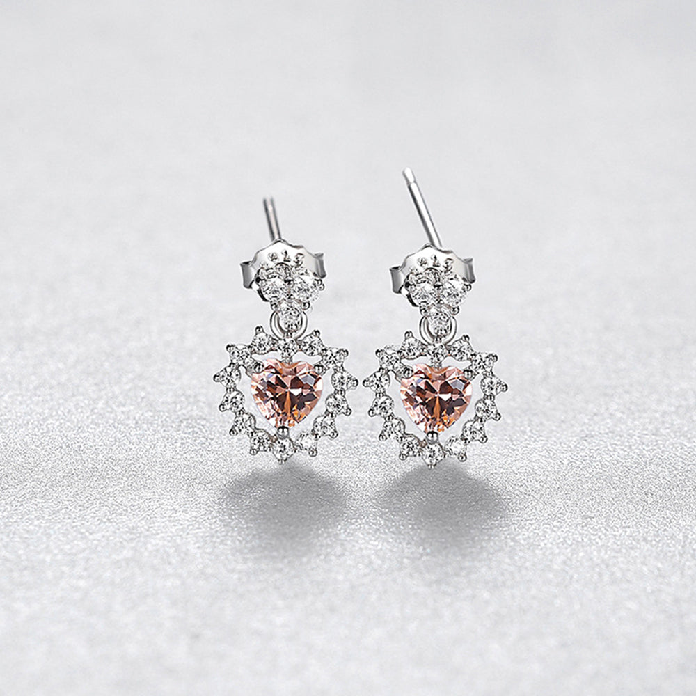 925 Sterling Silver Earrings Fashion Jewelry Gift for Women Girls
