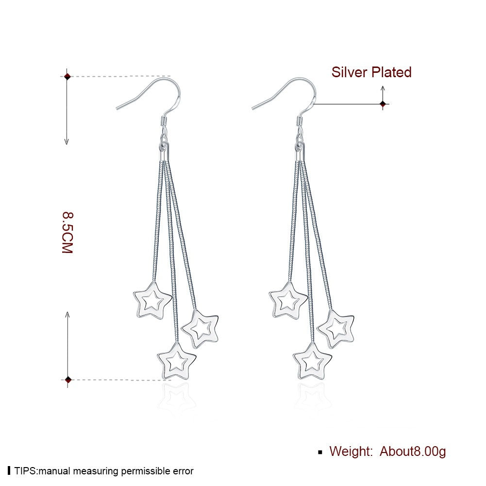 Brass With Plated Fashion Jewelry Earrings