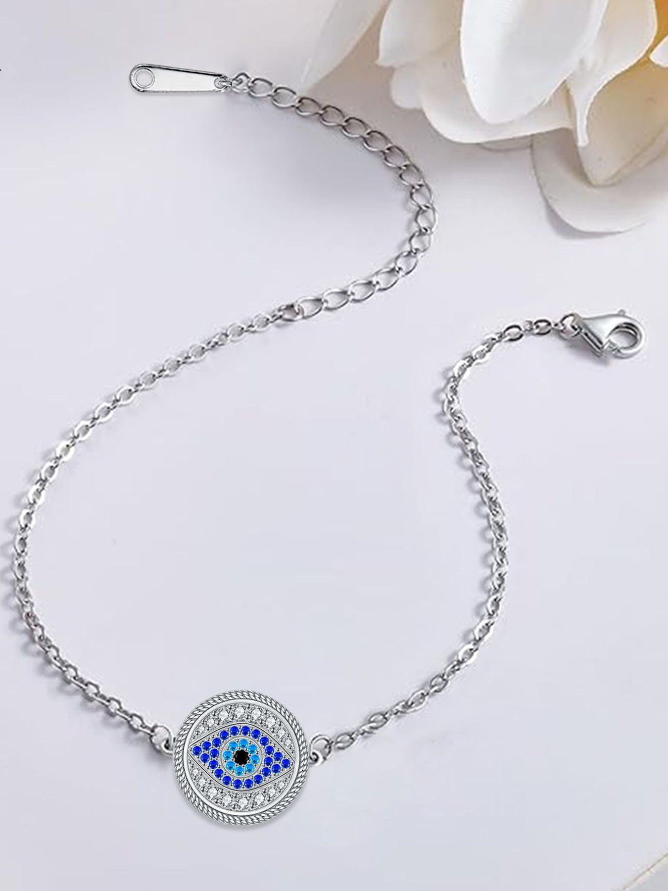 Fashion Eye Of The Devil Design Bracelet, Fashion Jewelry for Party, Daily Clothing Decor, Trendy All-match & Exquisite Jewelry for Birthday Gift