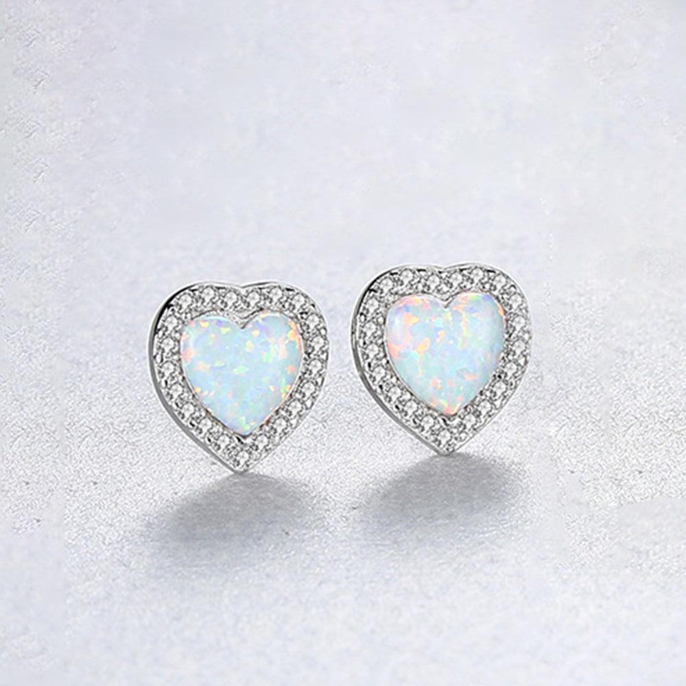 925 Sterling Silver Earrings Fashion Jewelry Gift for Women Girls
