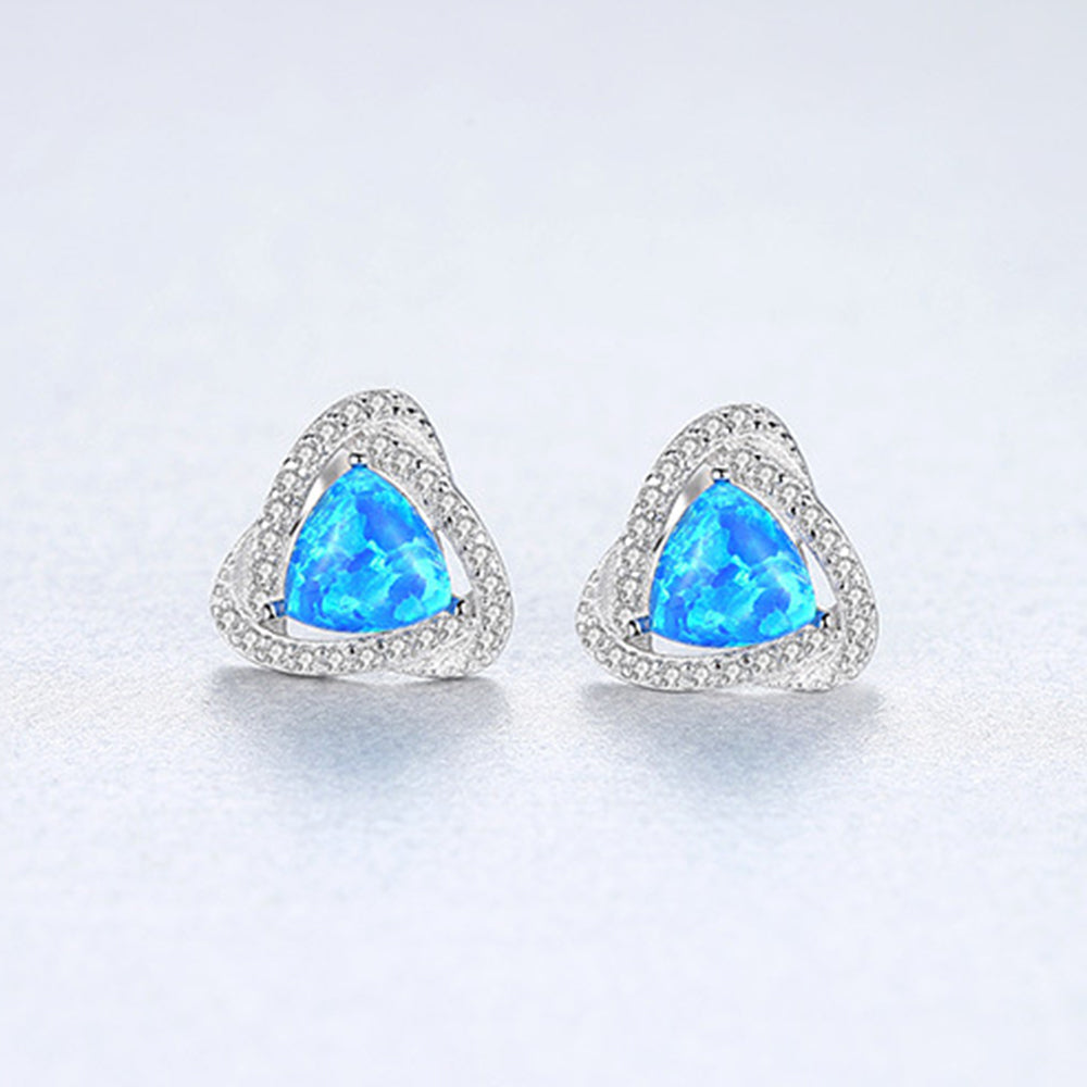 925 Sterling Silver Earrings Fashion Jewelry Gift for Women Girls