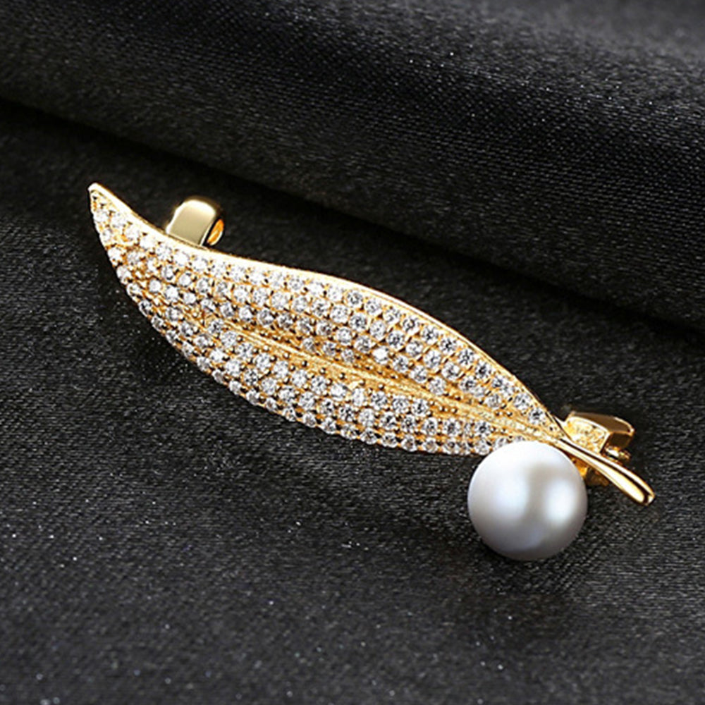 925 Sterling Silver Brooch Fashion Jewelry Gift for Women Girls