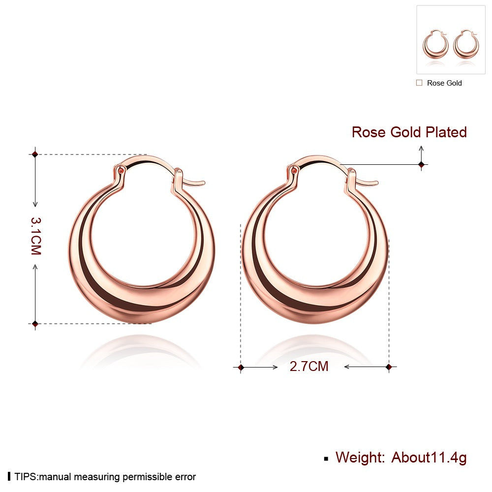 Brass With Plated Fashion Jewelry Earrings