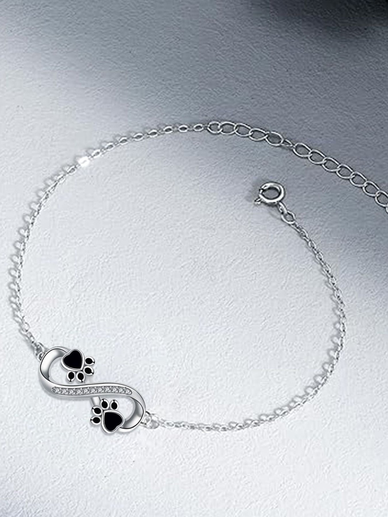 Fashion Paw Design Bracelet, Fashion Jewelry for Party, Daily Clothing Decor, Trendy All-match & Exquisite Jewelry for Birthday Gift