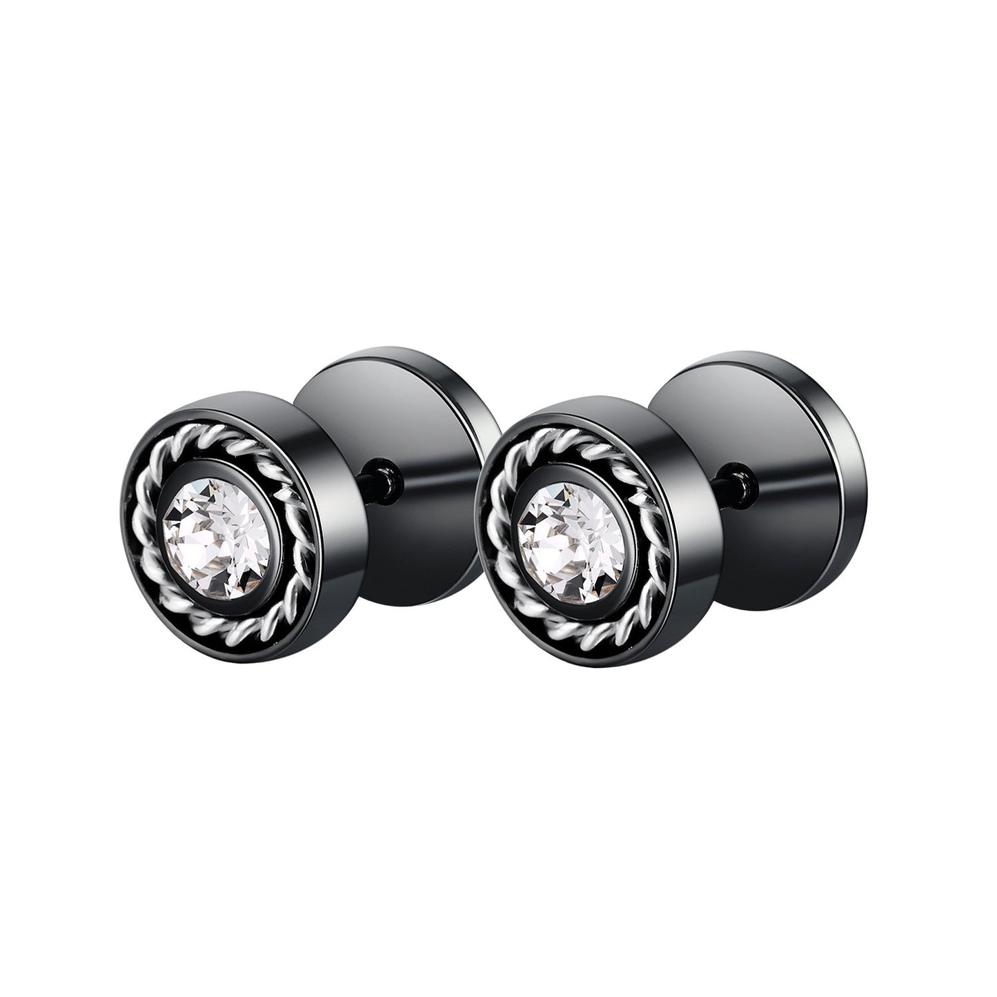 Pendientes de moda de joyería de acero inoxidable