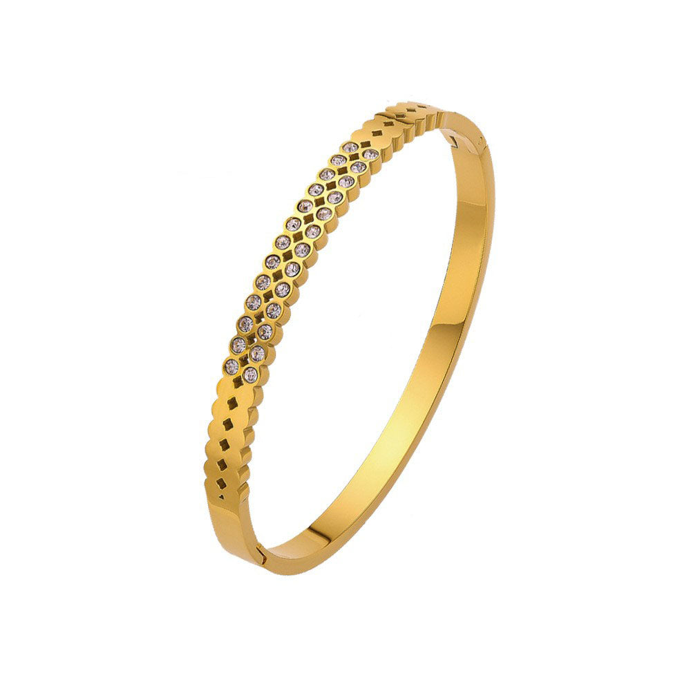 Stainless Steel Jewelry Minimalist Fashion Bangle