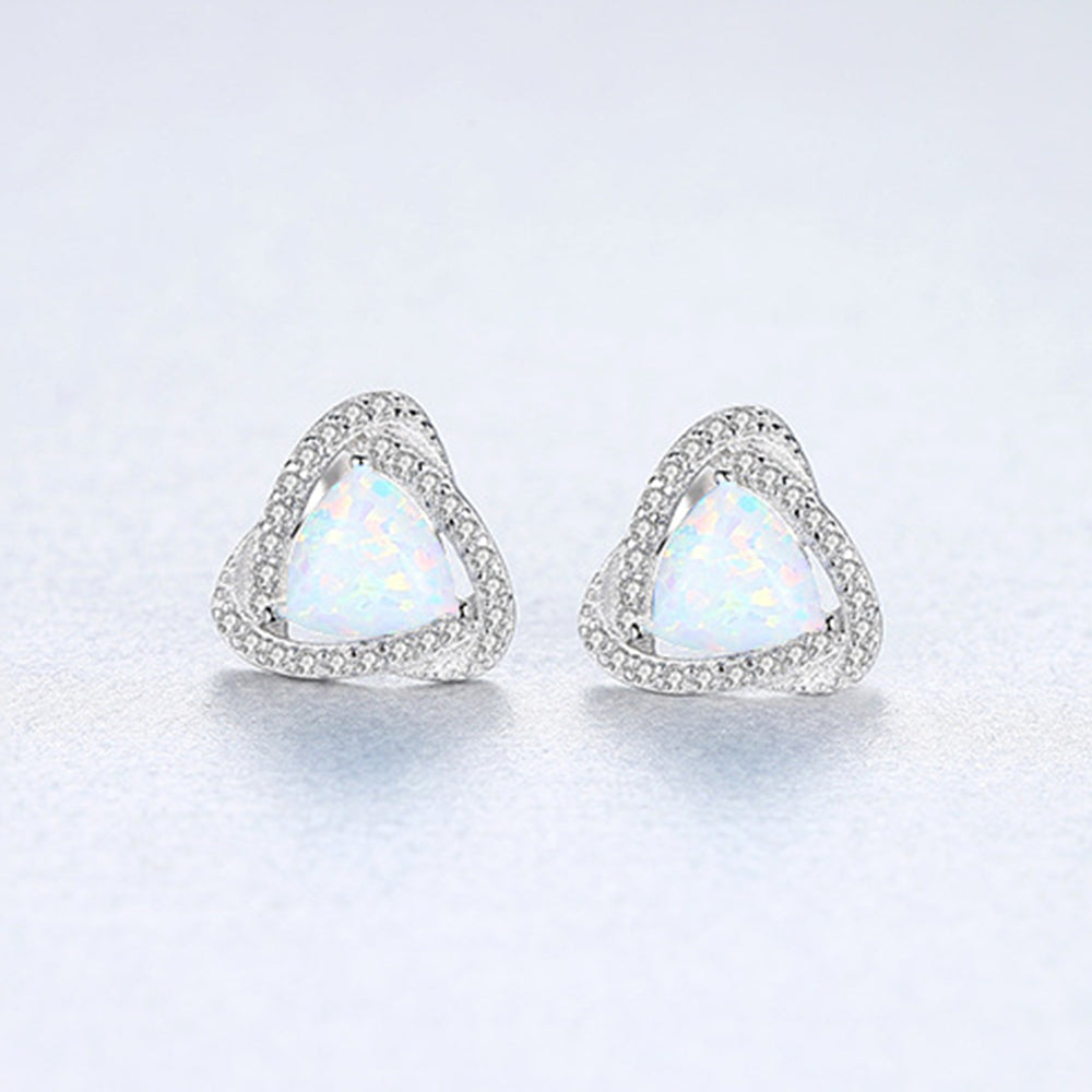 925 Sterling Silver Earrings Fashion Jewelry Gift for Women Girls