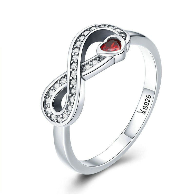 925 Sterling Silver Infinite Love Fashion Ring