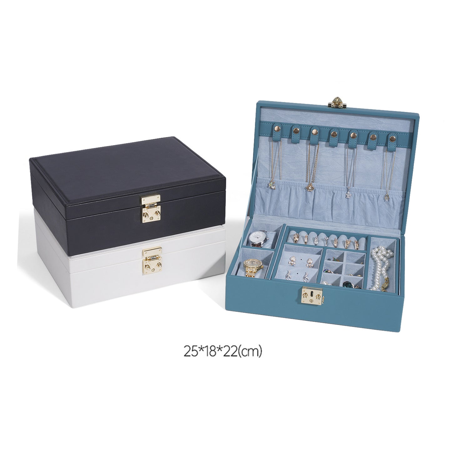 Portable Storage Case for Jewelry and Small Accessories