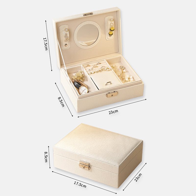 Portable Storage Case for Jewelry and Small Accessories