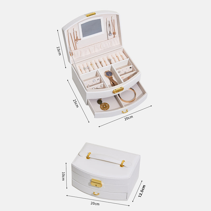 Portable Storage Case for Jewelry and Small Accessories